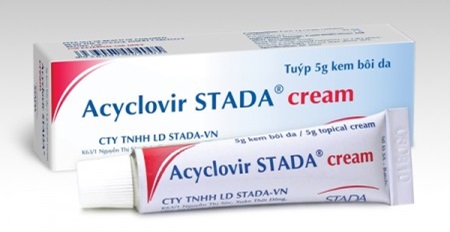 thuốc bôi thủy đậu acyclovir