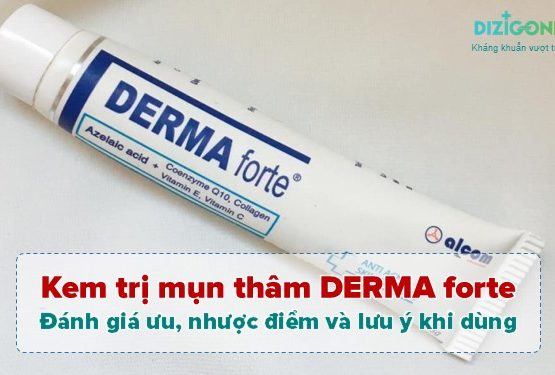 Kem trị mụn thâm Derma forte: Đánh giá ưu, nhược điểm và lưu ý khi dùng Kem trị mụn thâm Derma forte: Đánh giá ưu, nhược điểm và lưu ý khi dùng
