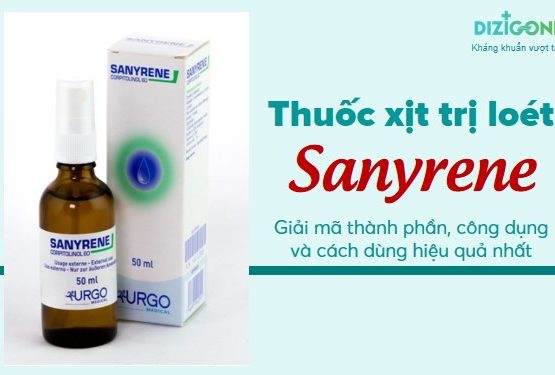 Thuốc xịt trị loét Sanyrene: Giải mã thành phần, công dụng và cách dùng hiệu quả nhất Thuốc xịt trị loét Sanyrene: Giải mã thành phần, công dụng và cách dùng hiệu quả nhất