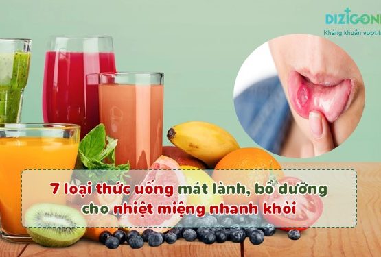 7 loại thức uống mát lành, bổ dưỡng cho nhiệt miệng nhanh khỏi 7 loại thức uống mát lành, bổ dưỡng cho nhiệt miệng nhanh khỏi