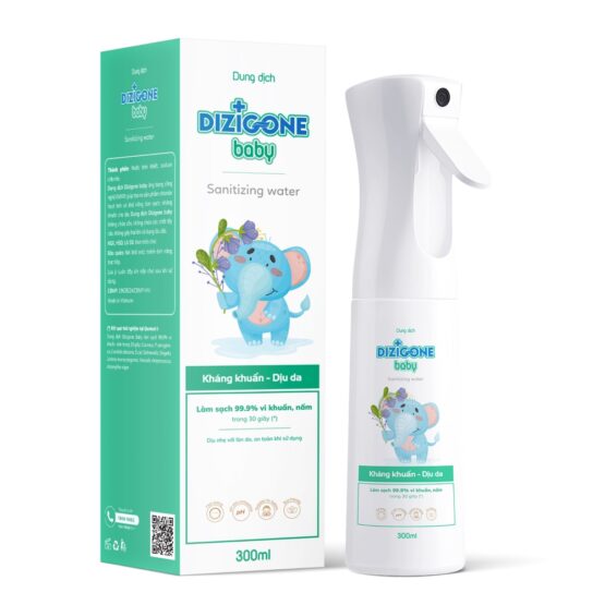 xịt kháng khuẩn dizigone baby 300ml - 2