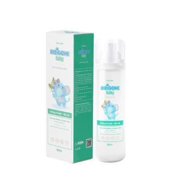 Dung dịch Dizigone Baby: Kháng khuẩn, dịu da – Chai xịt 100ml