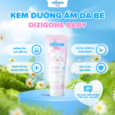 Kem dưỡng ẩm, mềm da DIZIGONE Baby 30g